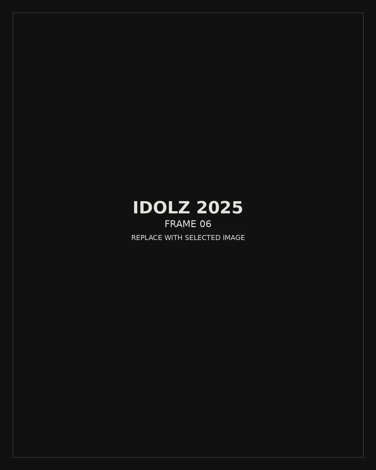 IDOLZ 2025 gallery placeholder — portrait interior or engineering detail frame.